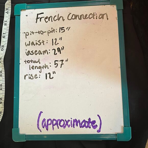 French Connection Lula Lace Black Jumpsuit 2 Sheer Mock Neck formal whimsigoth - Picture 11 of 11